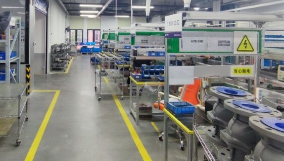 Wuhan Grat Control Valve Co., Ltd. γραμμή παραγωγής του κατασκευαστή