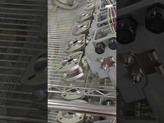 Η ηλεκτρική βαλβίδα σφαίρας με υπερκόκκινη φλέβα προσφέρει το τέλειο συνδυασμό της αποδοτικότητας του χώρου και της αξιοπιστίας